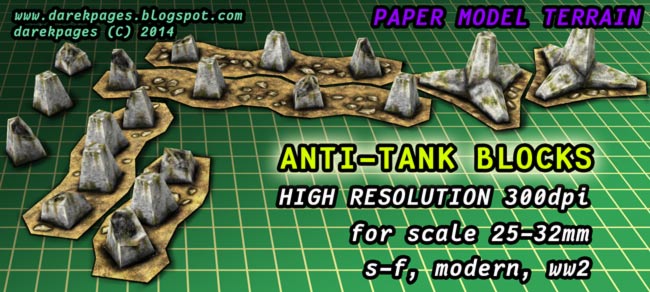 Anti Tank Blocks